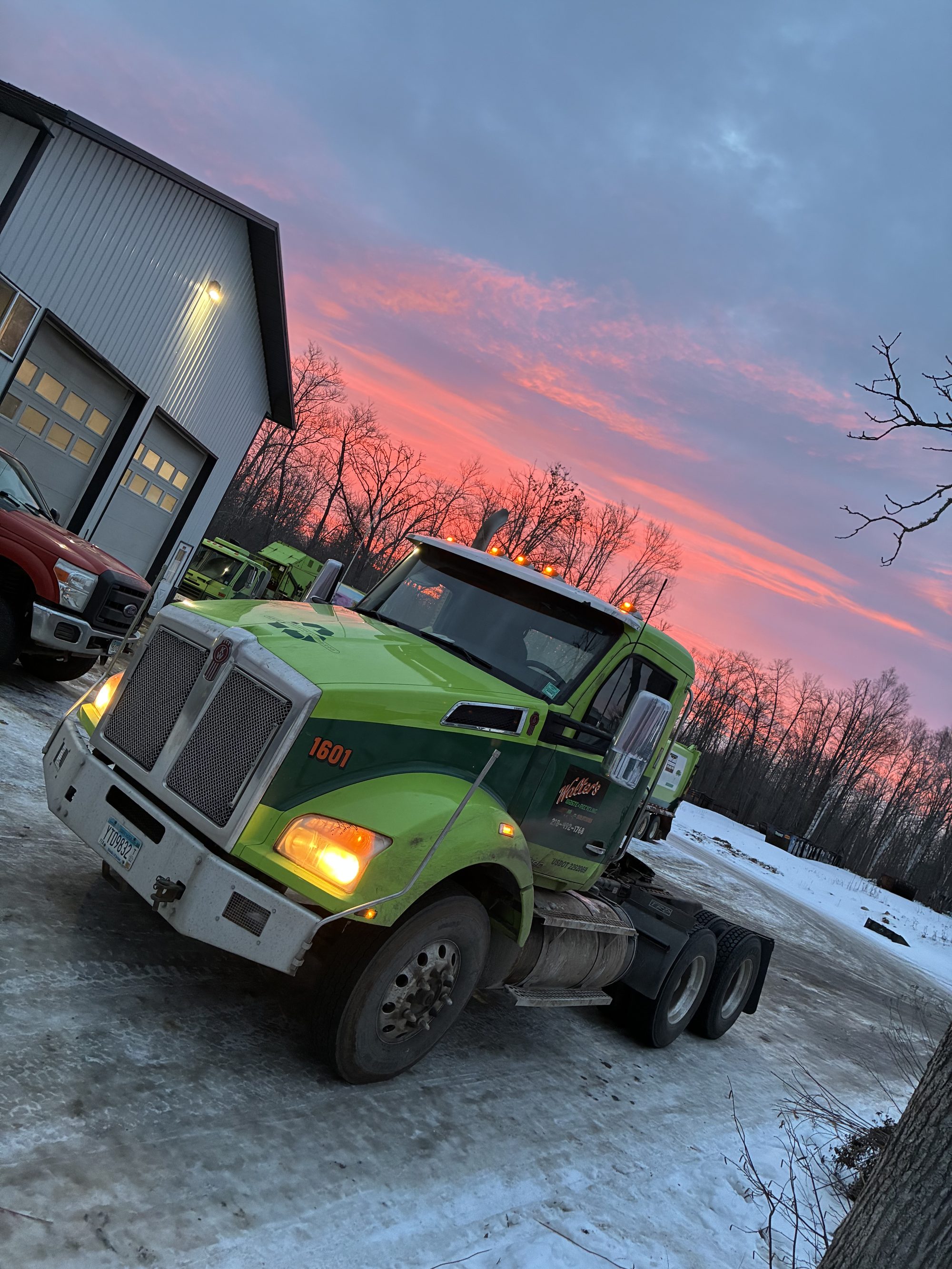 Walter's roll-off dumpster