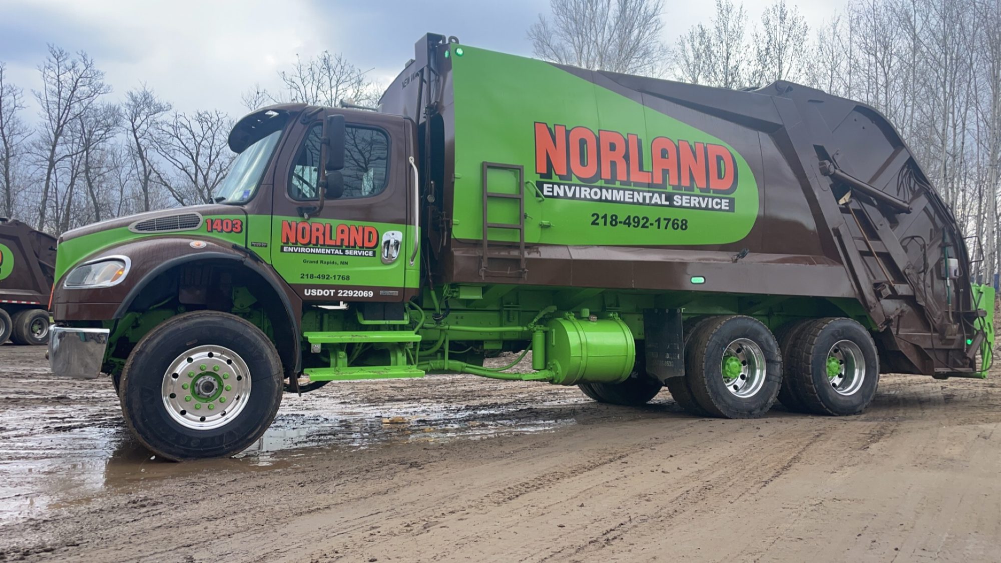 Walter's roll-off truck #1101